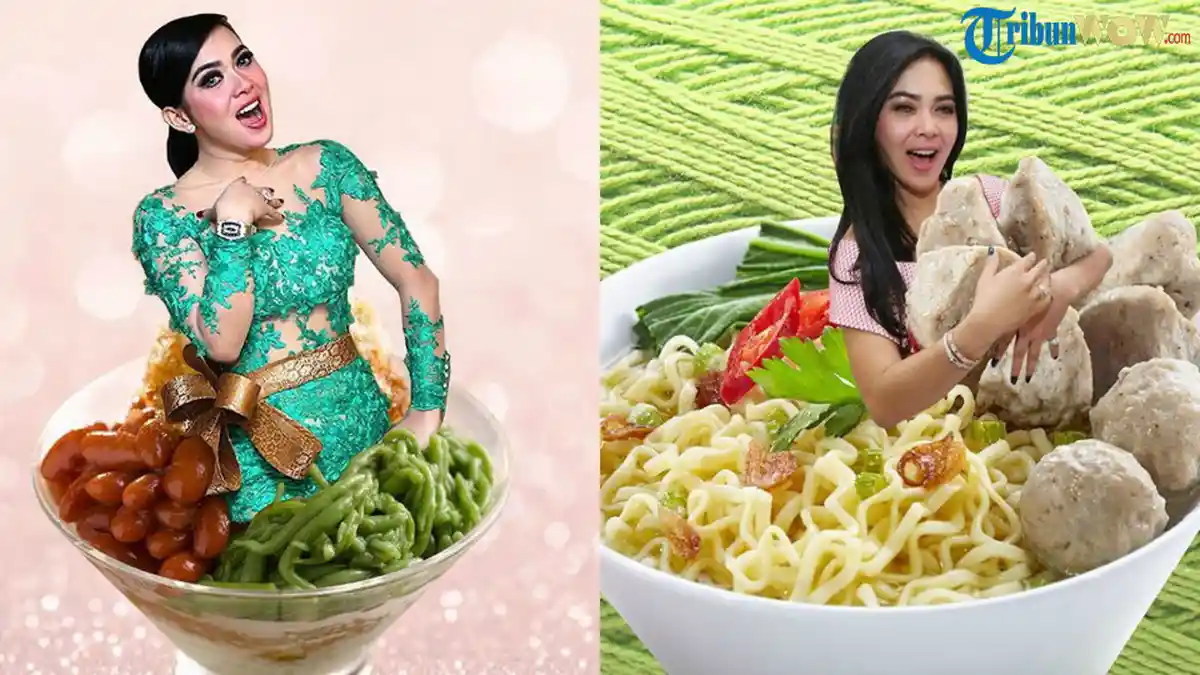 8 Gaya Princess Syahrini Kalau Disulap Jadi Makanan, Nomor 7 Bikin Tambah Nafsu Makan!