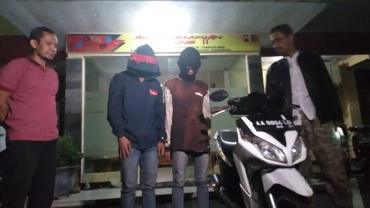 Diduga Bawa Motor Hasil Rampasan dari Bantul, Dua Bonek Tertangkap di Solo