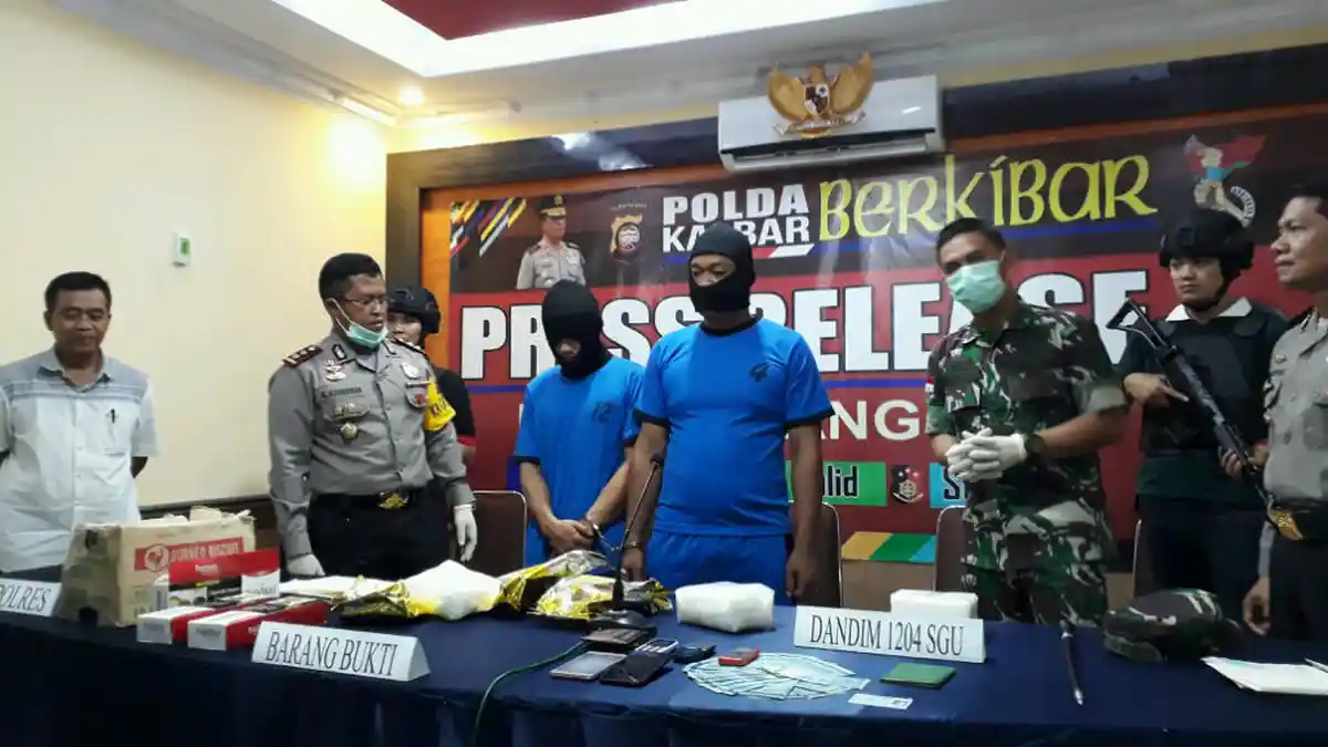 Ini Kronologi Penangkapan Sabu 3 Kg di Entikong