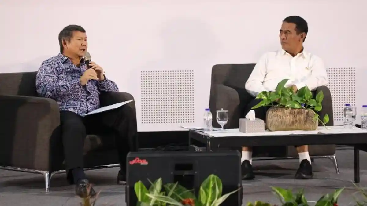 Kelakar Amran Sulaiman dan Hashim Djojohadikusumo soal Tips Awet Muda