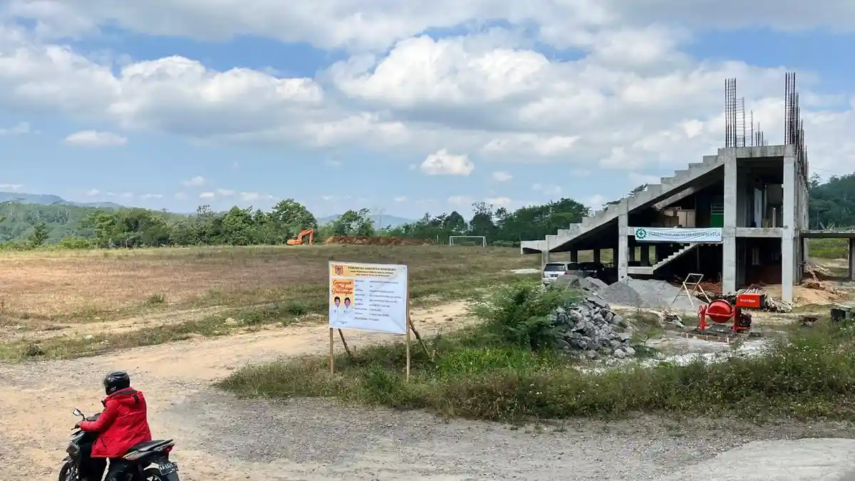 Pemkab Wonosobo Gelontorkan Anggaran Senilai Rp 9,6 Miliar untuk Pembangunan GOR Wonolelo Tahap Tiga