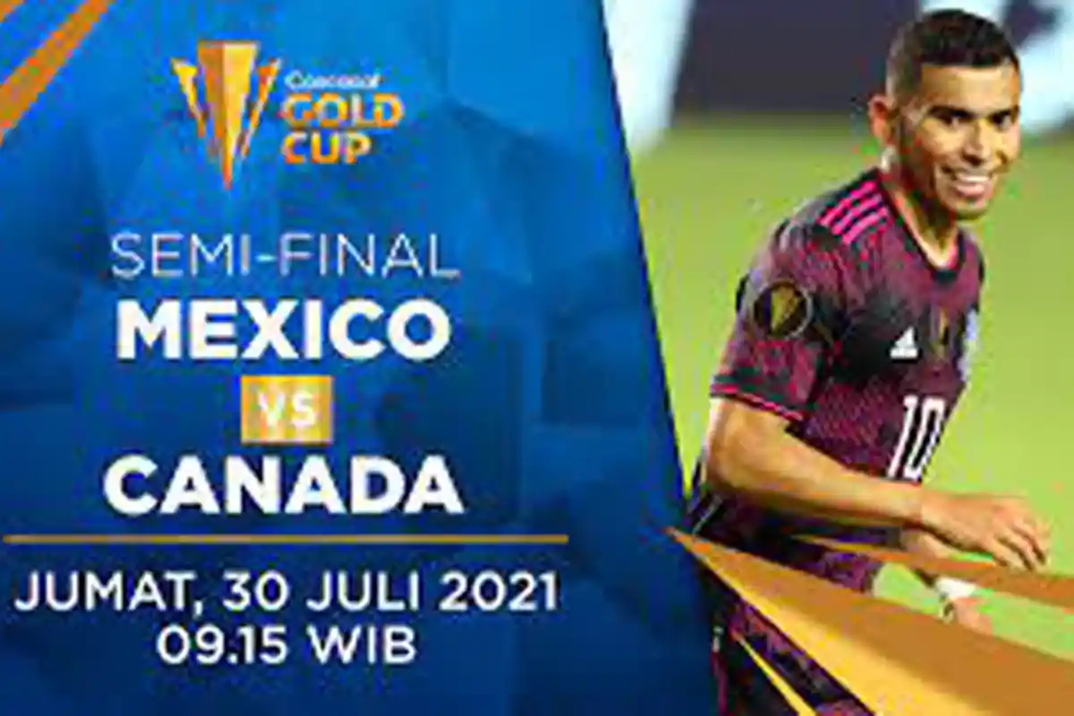 Head to Head Meksiko vs Kanada Piala Emas CONCACAF 2021 Lengkap Prediksi dan Link Live Streaming