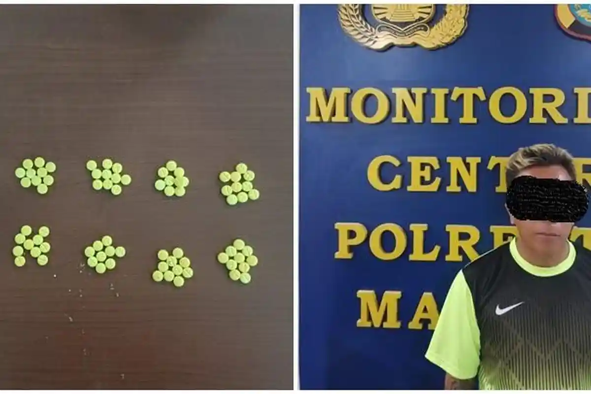 Lagi dan Lagi, Pengedar Obat Keras Asal Paal Dua Dibekuk Polresta Manado, Ini Identitasnya