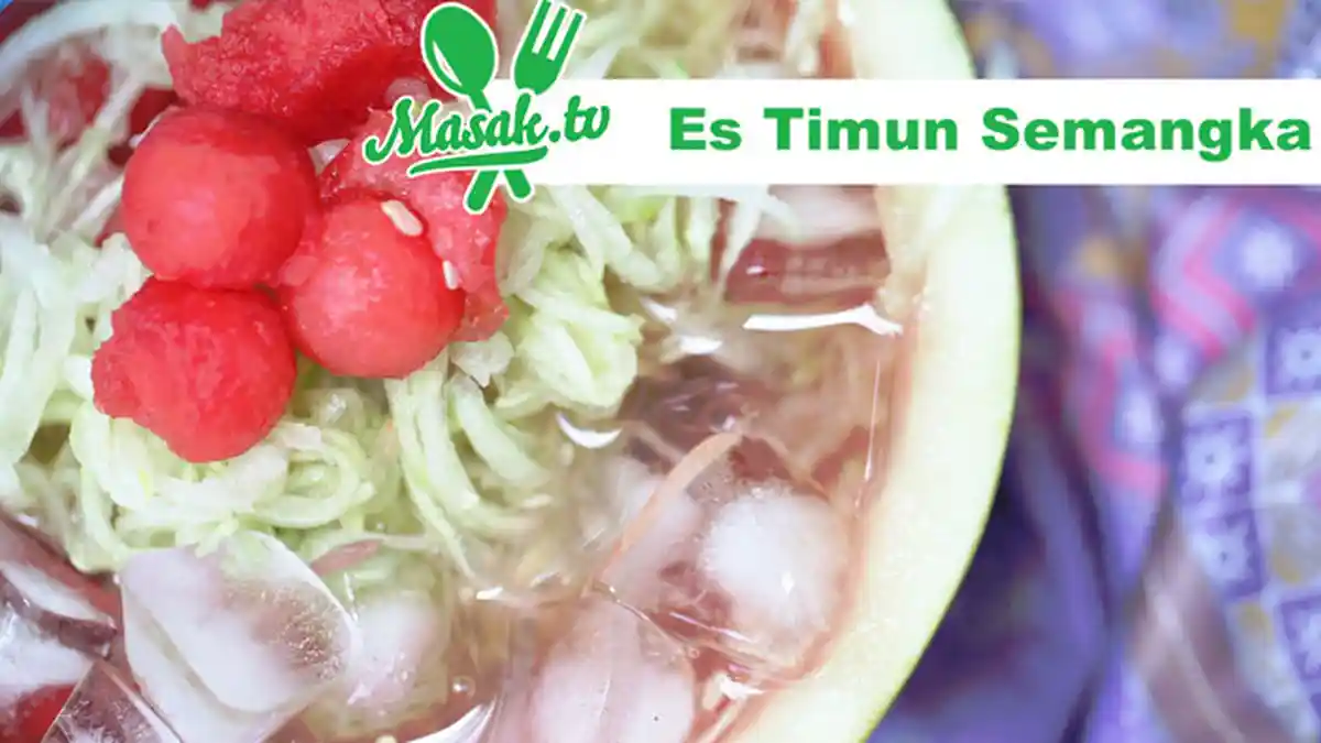 Resep Kreasi Es Timun Semangka - Bikin Lega Tenggorokan Saat Cuaca Panas