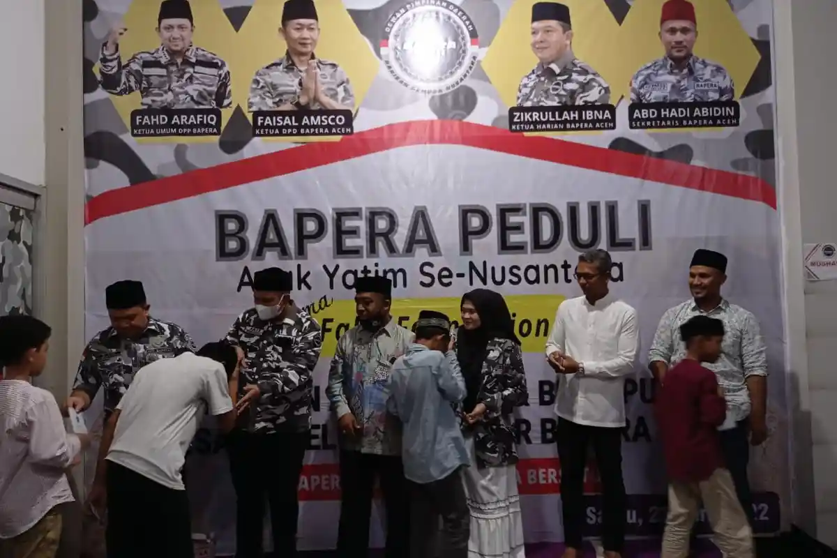 Bapera Launching Program Beasiswa Pesantren Bagi Anak Aceh dan Santuni Yatim