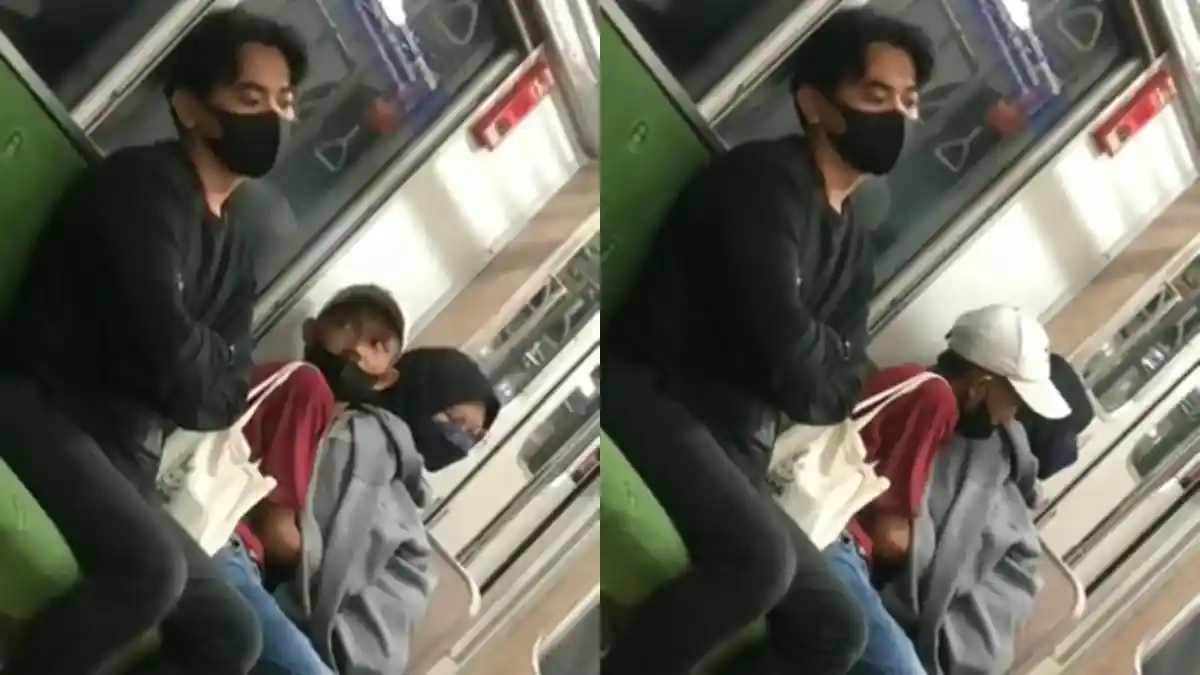 TAK TAHU MALU, Pasangan Muda-mudi Asyik Berbuat Mesum di Transportasi Umum