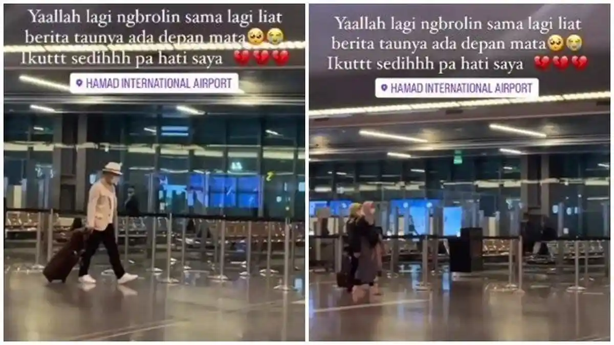 Ridwan Kamil dan Keluarga Tiba di Bandara, Pulang dengan Wajah Tertunduk
