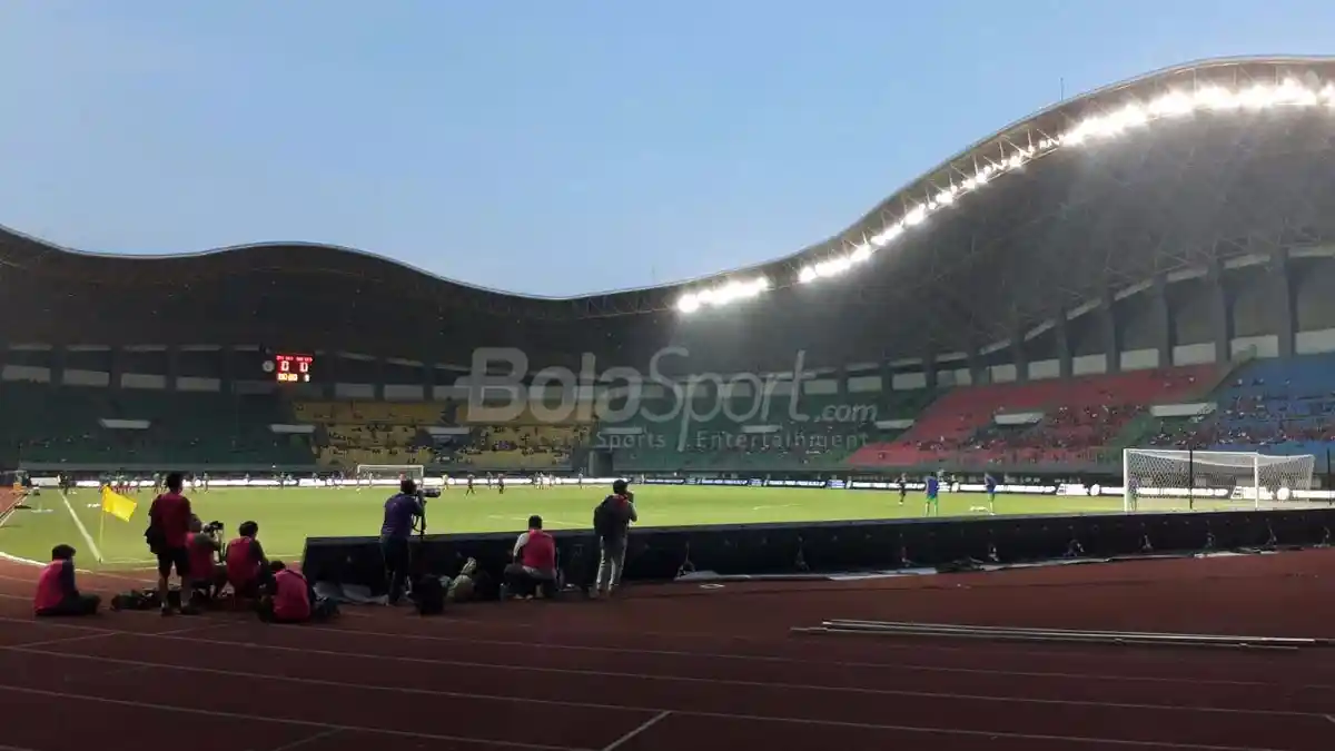 Laga Timnas Indonesia U-19 di Bekasi Sepi Penonton