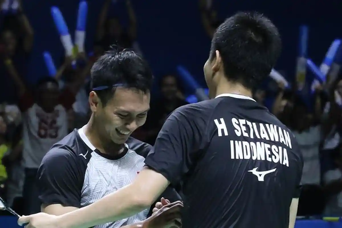 Fuzhou China Open 2019 - Ahsan/Hendra Menang dengan Skor Tak Lazim, BWF Keheranan