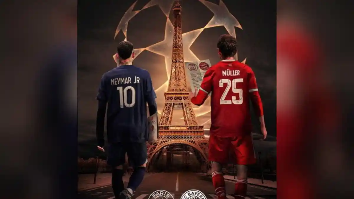 LINK Gratis SCTV Live Streaming Bola PSG vs Bayern Munchen Liga Champion Hari ini Jam 03.00 WIB