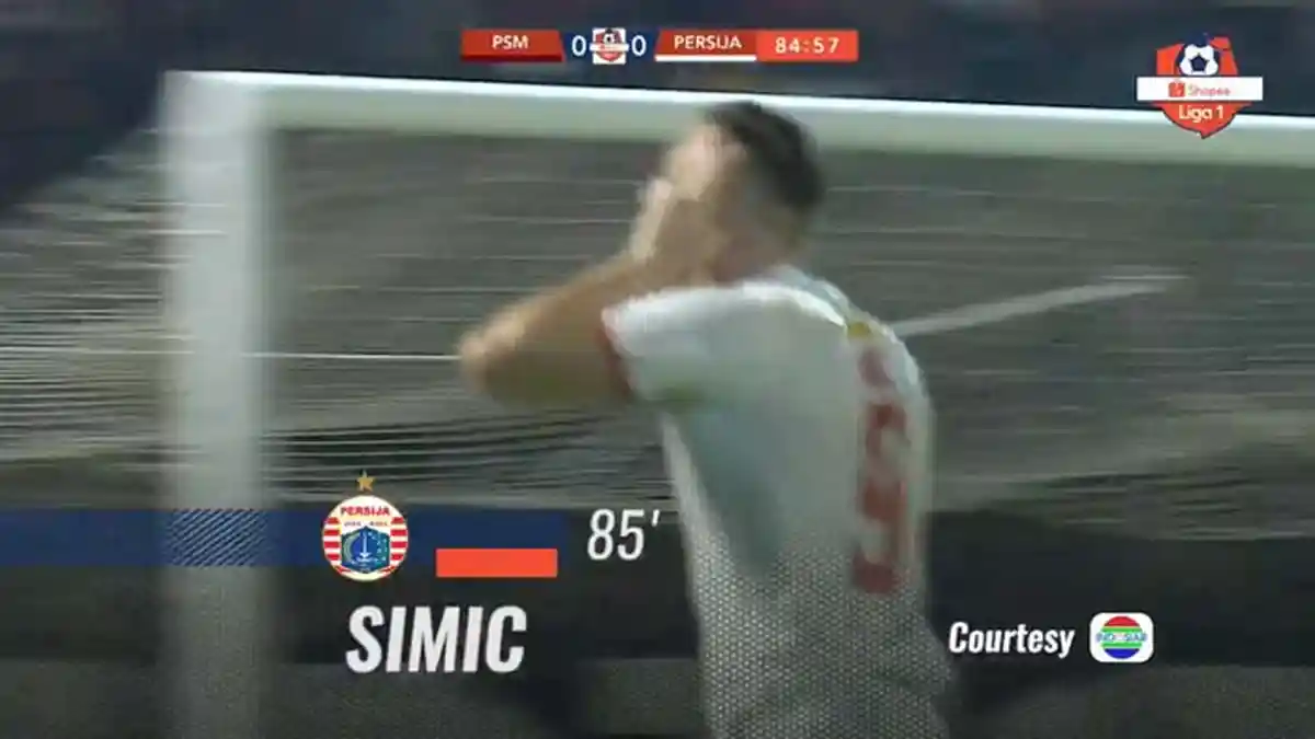 Gol Cerdik Marko Smic Bawa Persija Keluar Zona Degradasi