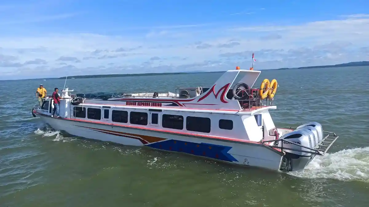 Arus Penumpang Speedboat Reguler Pagi Rute Nunukan-Tarakan Terpantau Sepi, Cek Jadwalnya