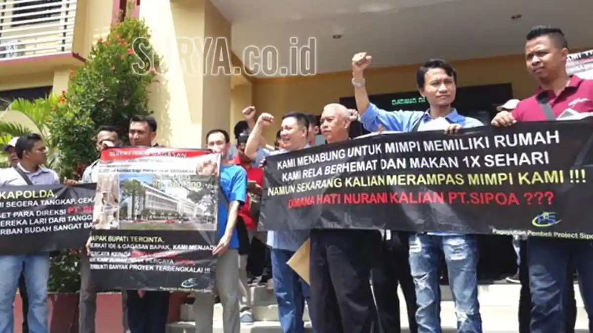 Diadukan ke Polisi Oleh Konsumen, Pengembang Sipoa Janji Siapkan ...