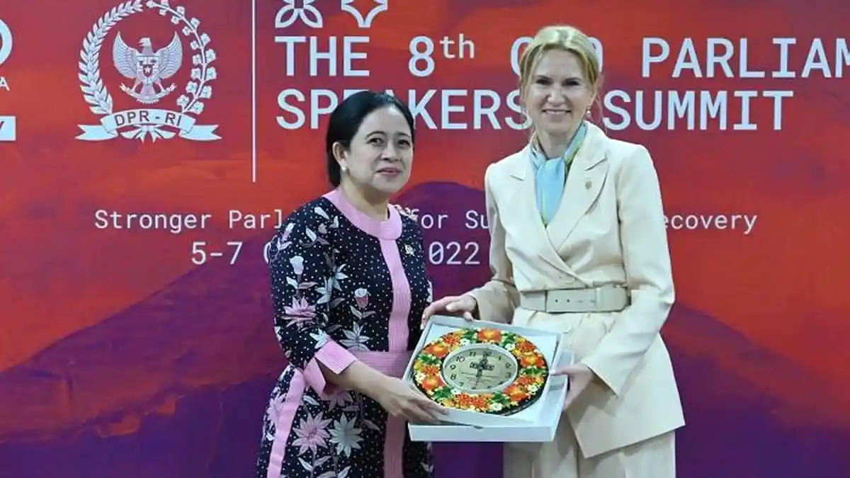 Puan Maharani Bertemu Ketua Parlemen Ukraina, Dorong Perdamaian dengan Rusia