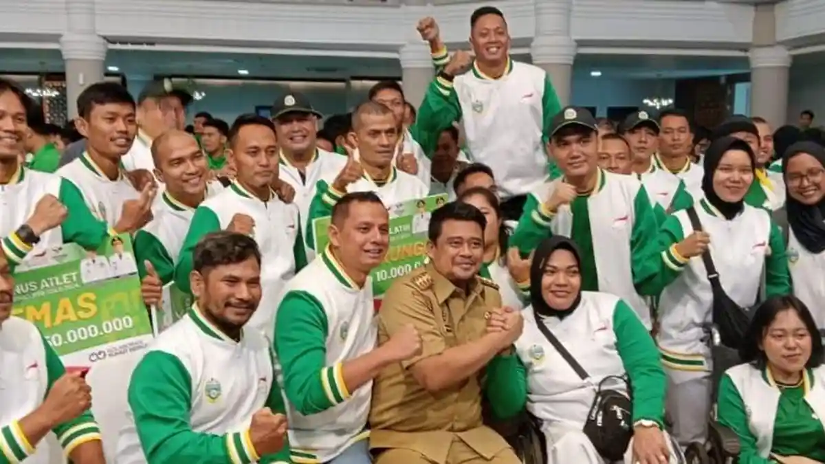 Bonus Atlet PON dan Peparnas Disamakan, Ketua NPC Sumut: Terima Kasih Pak Gubernur