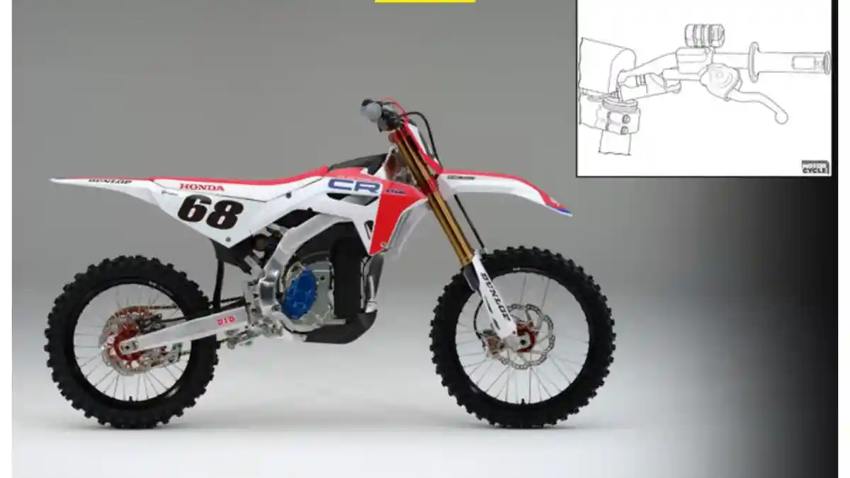 Honda Patenkan Teknologi Motor Trail Listrik Rasa Trail Konvensional 