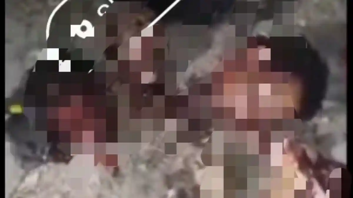 Video Amuk Massa terhadap Pelaku Curat di Sidomulyo Lampung Selatan Hoax