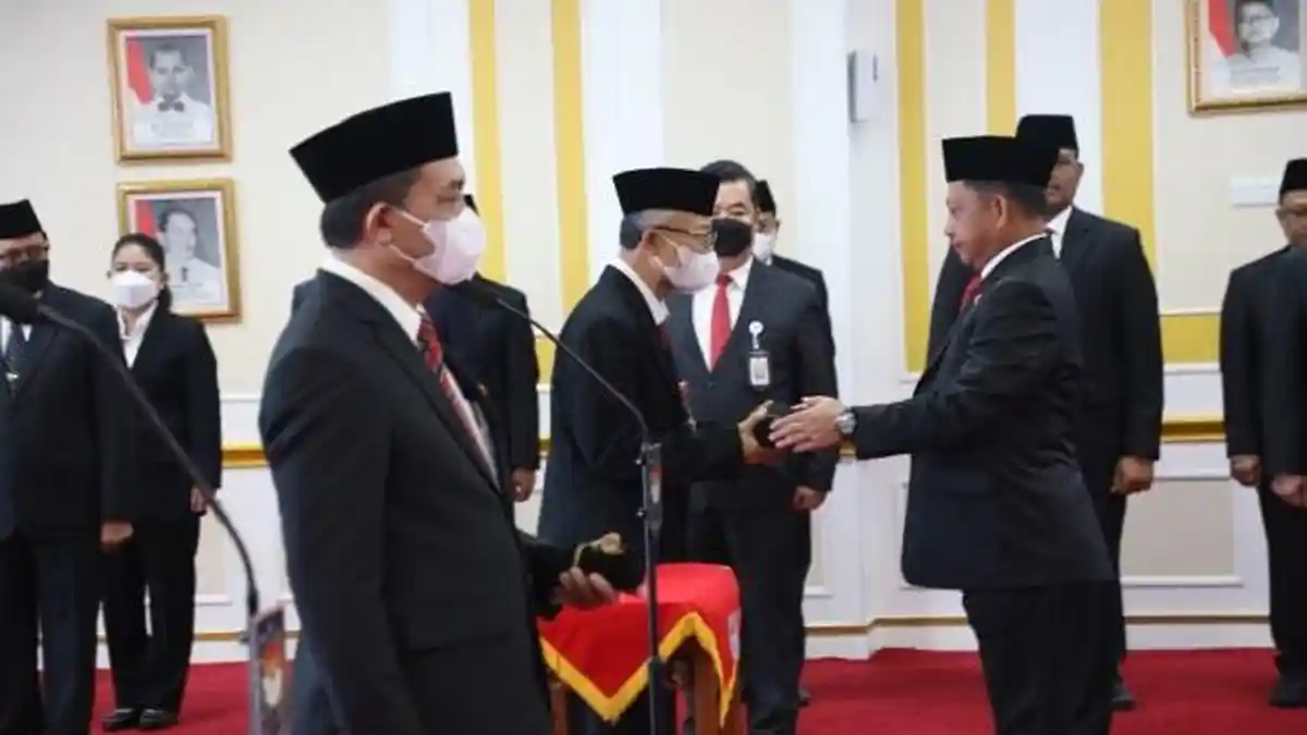Mendagri Tito Karnavian Lantik Dirjen Bina Pemdes dan Kepala BSKDN Kemendagri 