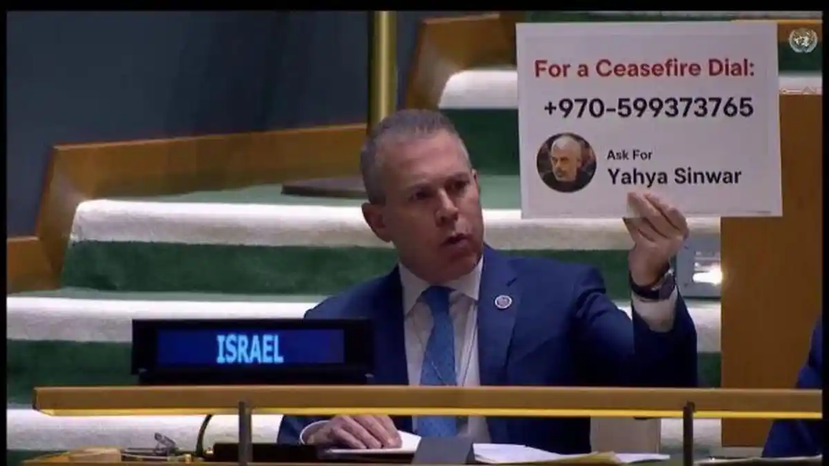 Gilad Erdan Out, Yahya Sinwar Masih Ada, Nama Israel Kian Rusak di Mata Publik Dunia