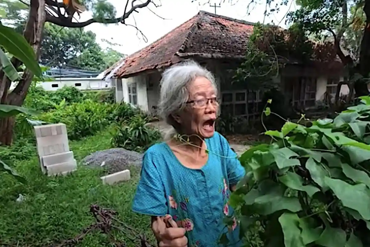 Oma Metia 82 Tahun Hidup Sendiri di Rumah Tua, Putri Jenderal Polisi Lulusan UI
