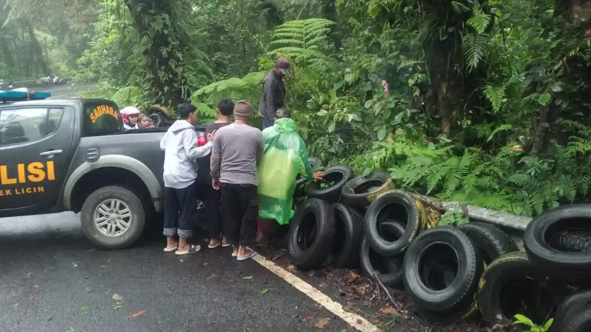 Motor Matic Alami Rem Blong, Remaja Tewas Kecelakaan di Jalur Menuju Gunung Ijen