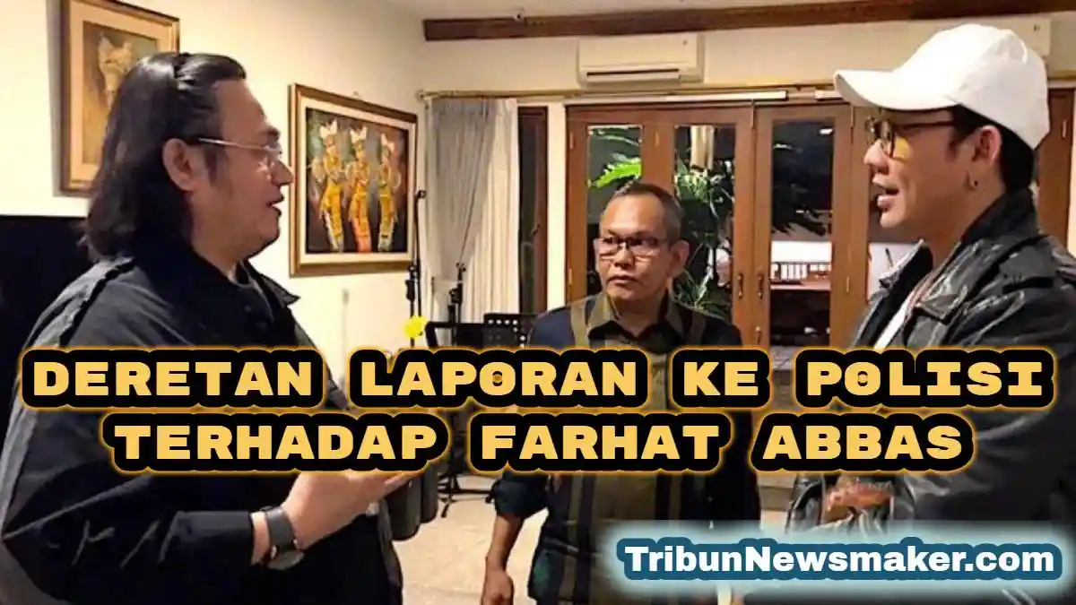Deretan Laporan ke Polisi Terhadap Farhat Abbas, Terbaru oleh Denny Sumargo, Najwa Shihab Heran