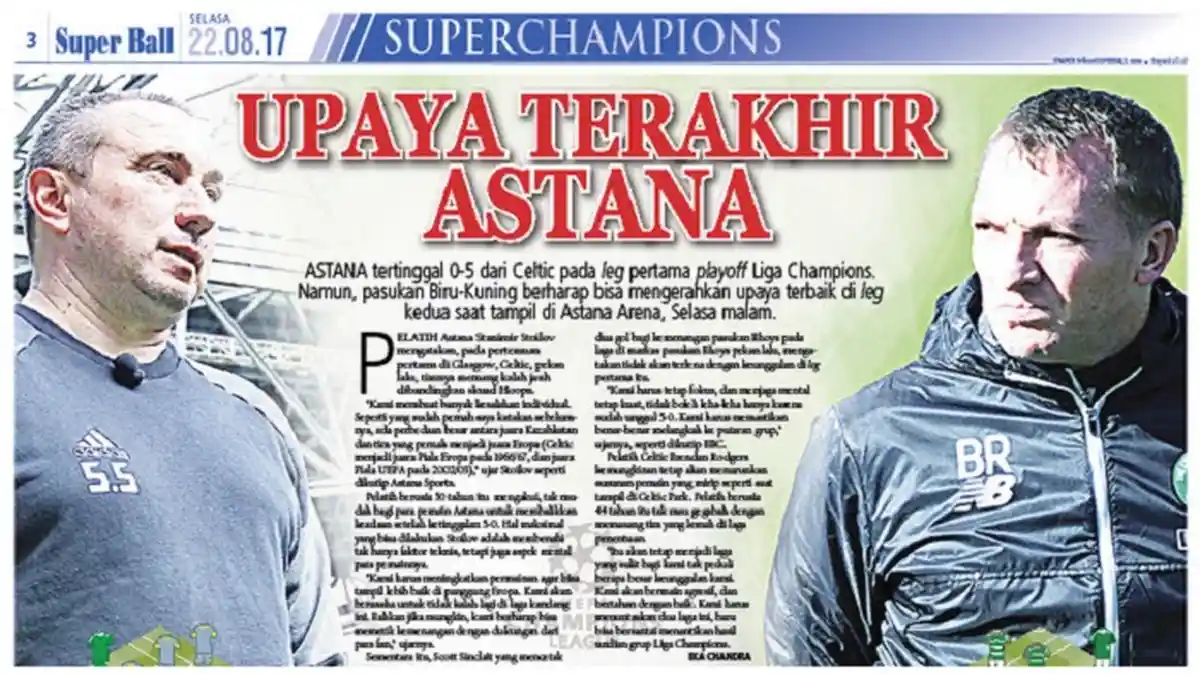 Upaya Terakhir Astana di Leg Kedua