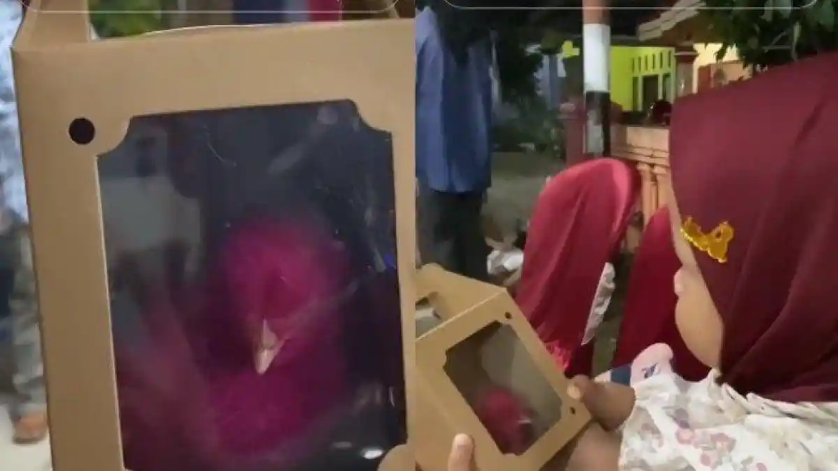 VIRAL Penganten Beri Souvenir Anak Ayam Warna-warni untuk Tamu Undangan Pernikahan