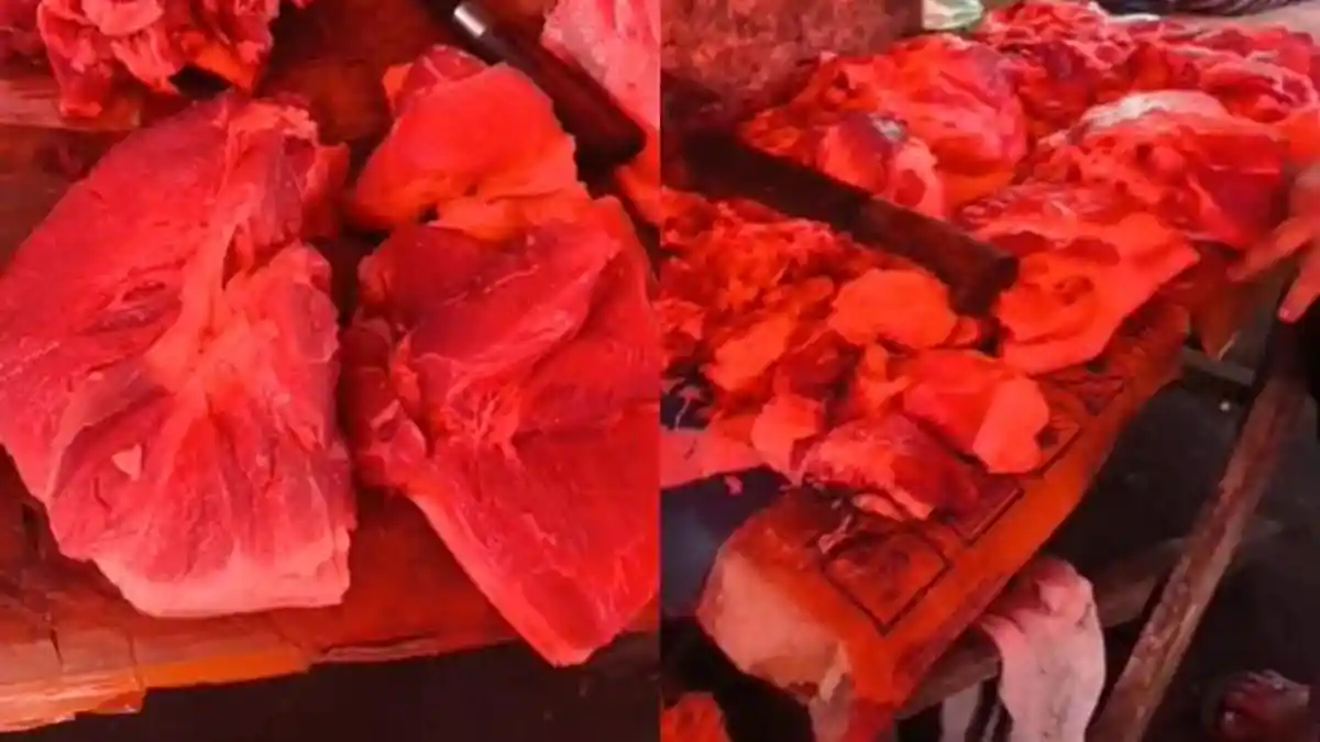 Harga Daging Babi di Minsel Terus Menurun, Stok Banyak Langsung Diborong Pemilik RM Minahasa