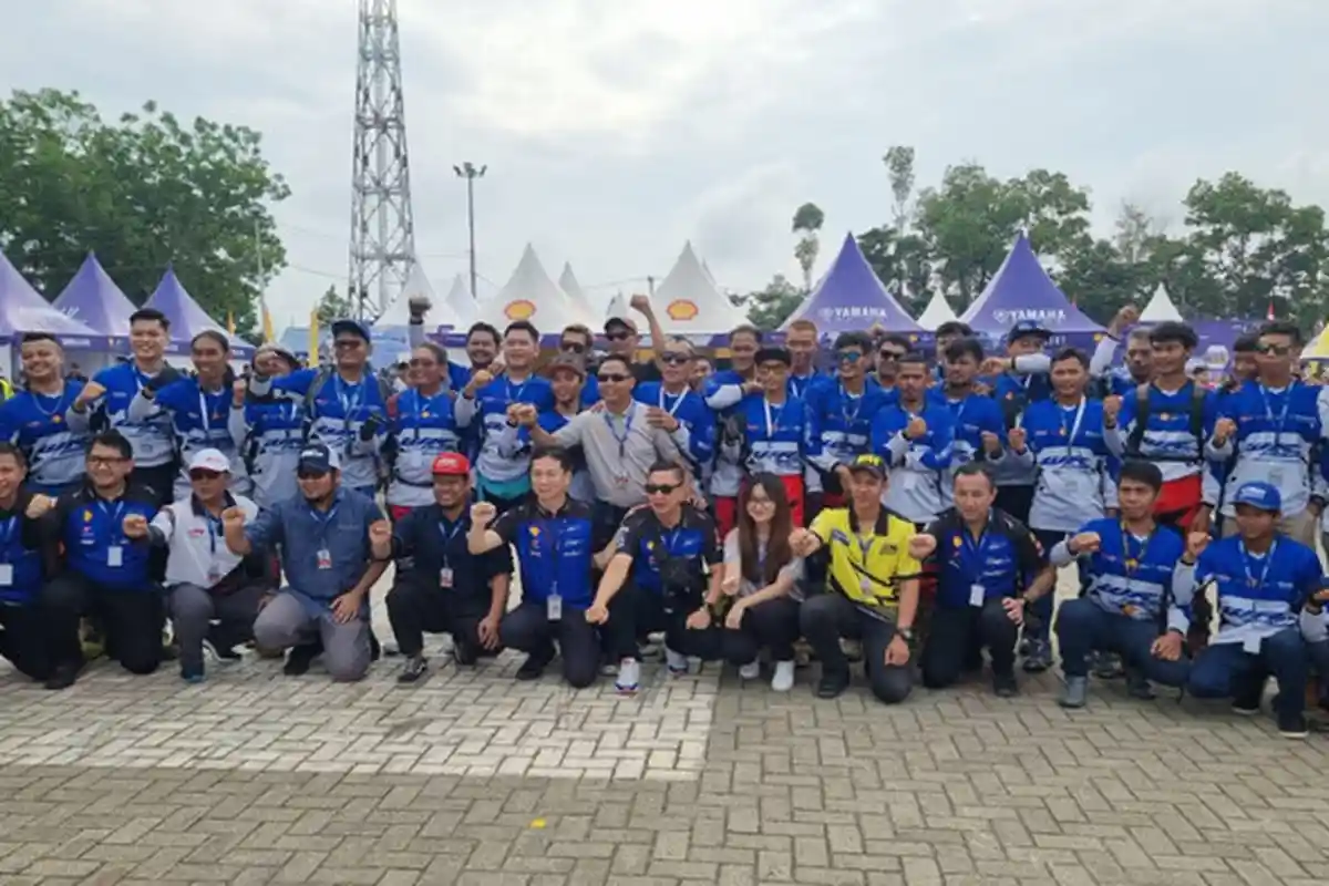 Jadi Pusat Perhatian, Shell bLU cRU Yamaha Enduro Challenge Berlangsung Meriah di Kalimantan - 20230912-3.jpg