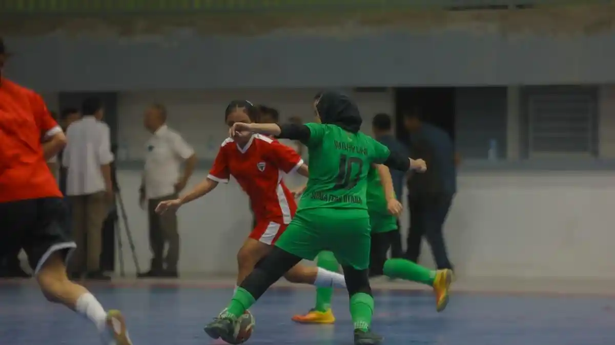 Tim Futsal Putra Putri Sumut Matangkan Opsi Taktikal Jelang PON 2024
