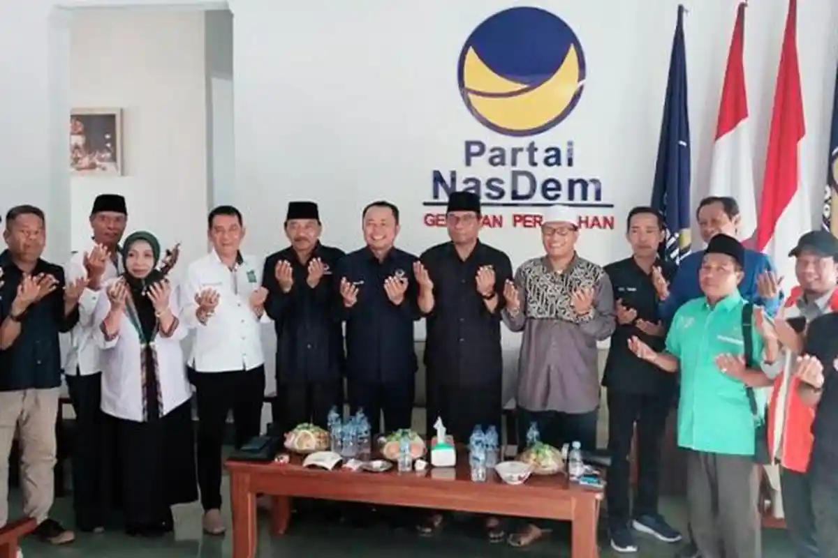 Koalisi Perubahan Kumpul di Kantor Nasdem Lombok Tengah, Bahas Target AMIN Menang 80 Persen Suara
