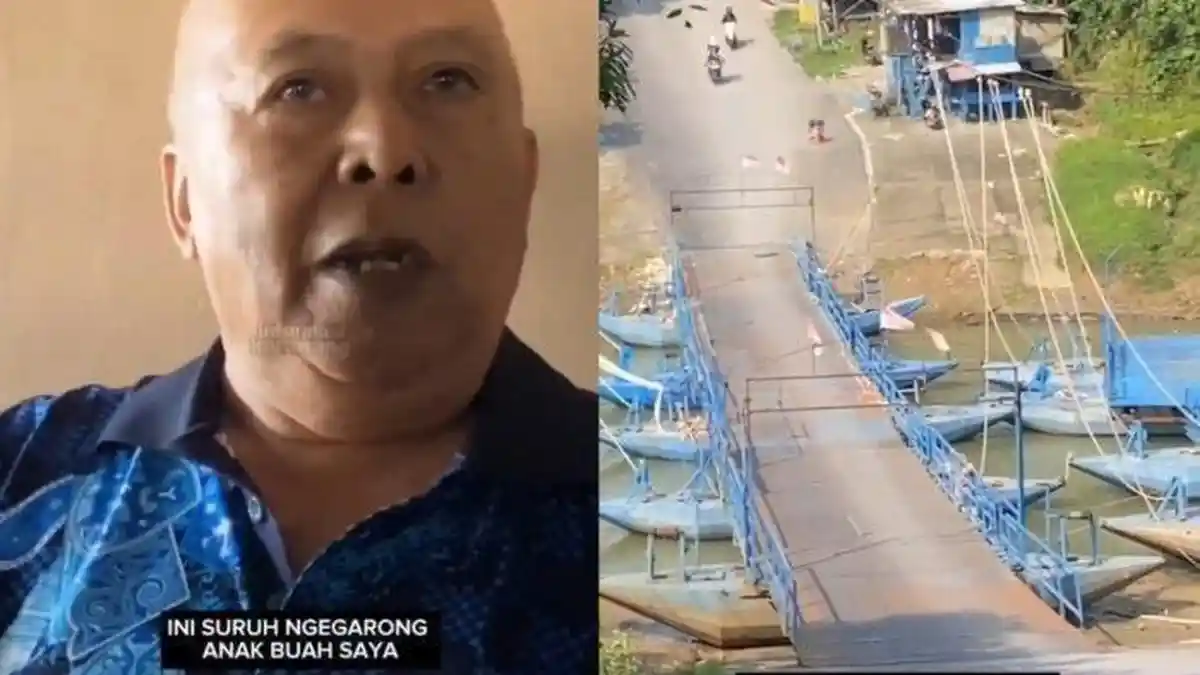 Kabar Terbaru Haji Endang Pemilik Jembatan Perahu Omzet Rp20 Juta, Siap Melawan Jika Dibongkar