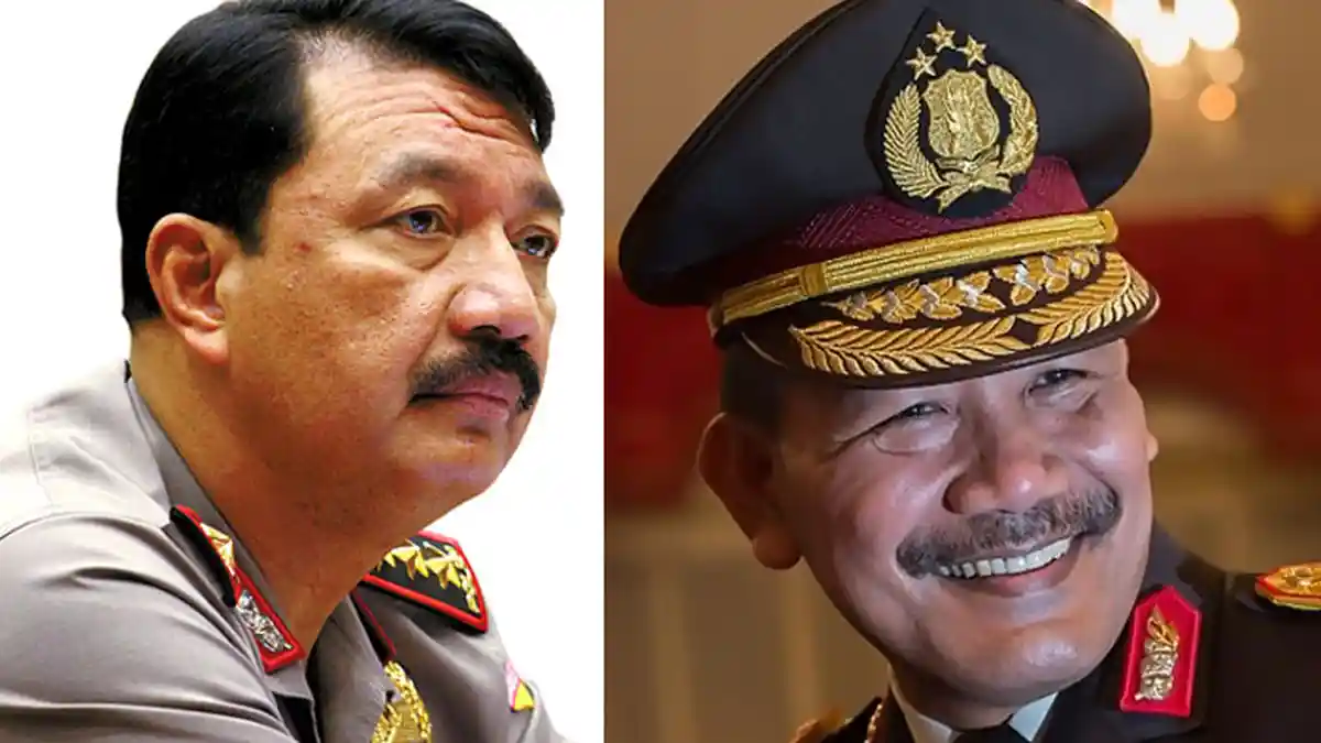 Kapolri Lantik Wakapolri Komjen Budi Gunawan di Ruangan Sempit