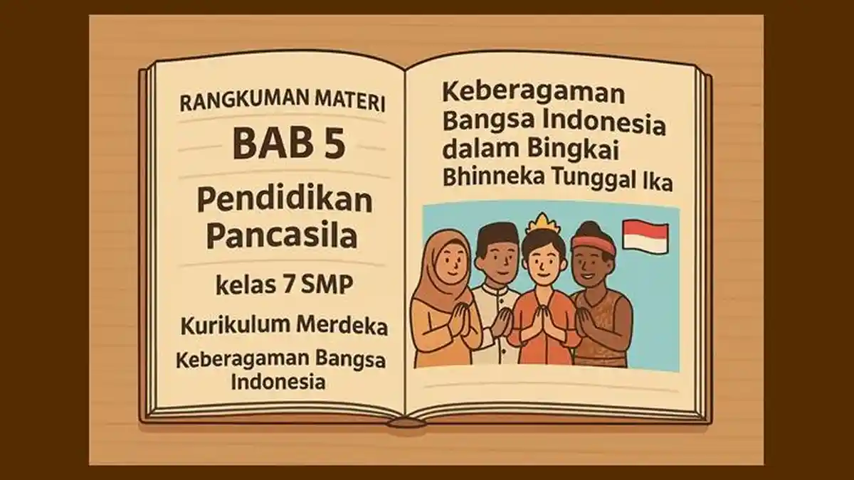 Rangkuman Materi BAB 4 Pendidikan Pancasila Kelas 7 Kurikulum Merdeka, Keberagaman Bangsa Indonesia