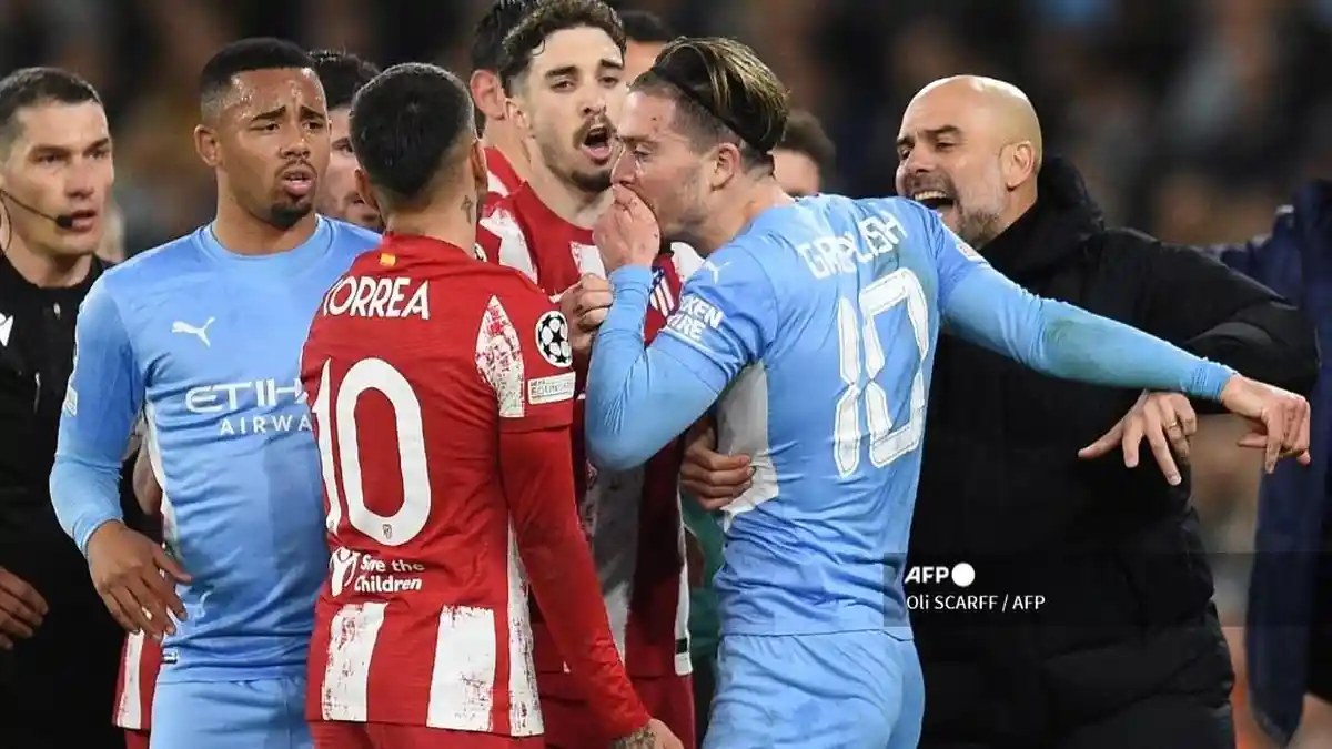 Jack Grealish Dibully Pemain Atletico Madrid, Pep Guardiola Sampai Turun Tangan