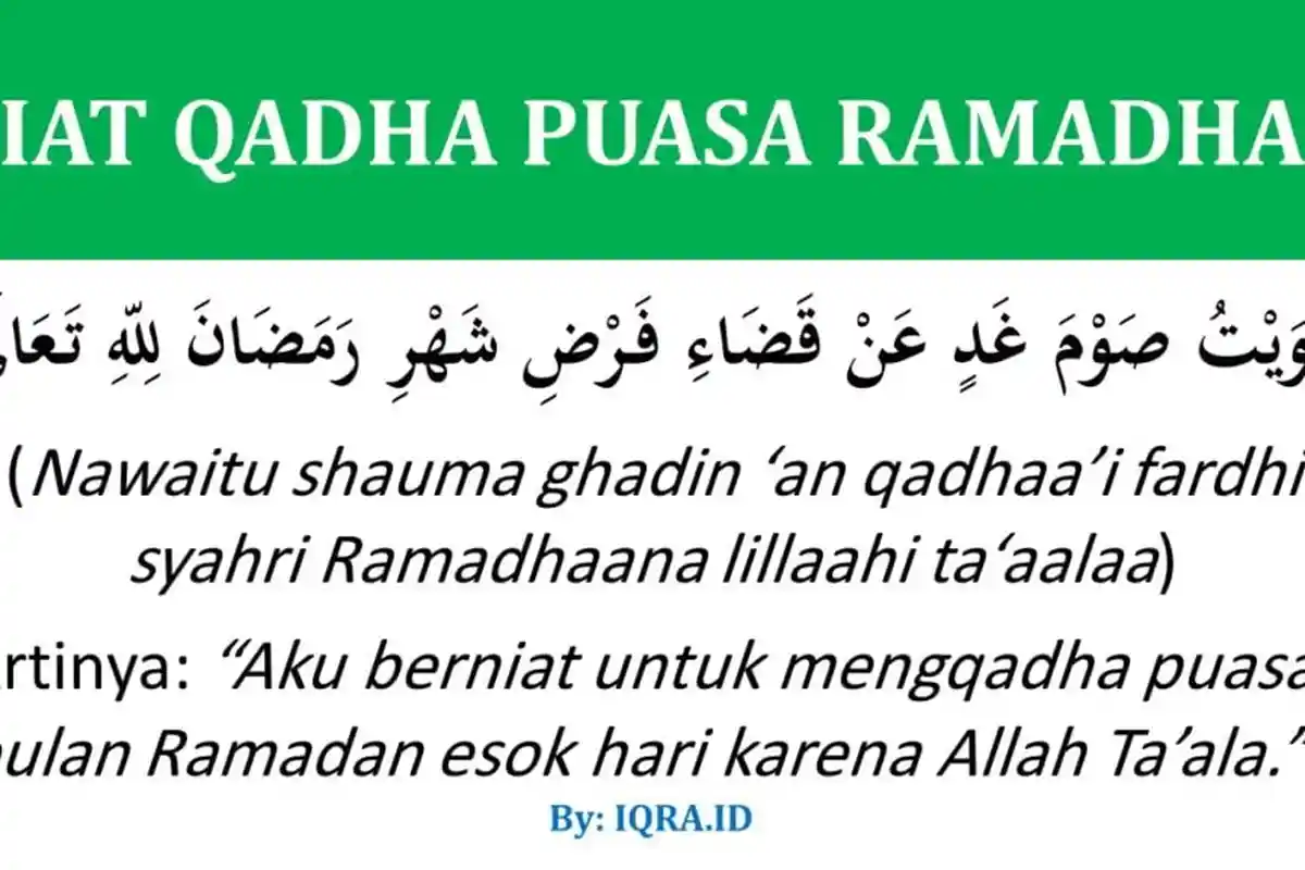 Bisakah Puasa Ayyamul Bidh, Sekaligus Puasa Qadha, Sekaligus Puasa Senin Kamis? Boleh! Gini Niatnya