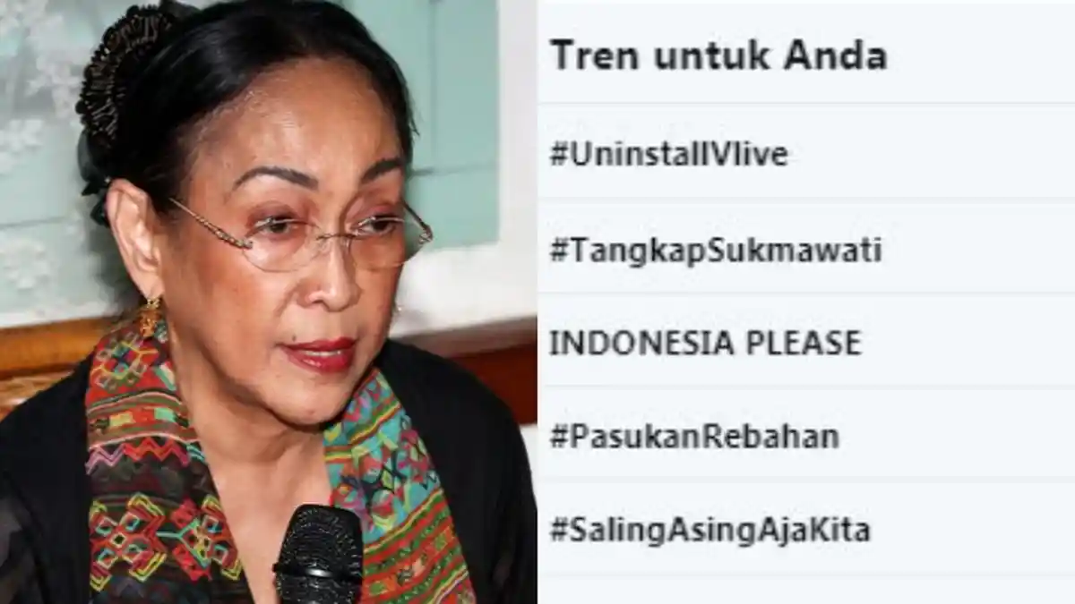 Tagar Tangkap Sukmawati Trending Twitter Seusai Bandingkan Soekarno dan Nabi Muhammad