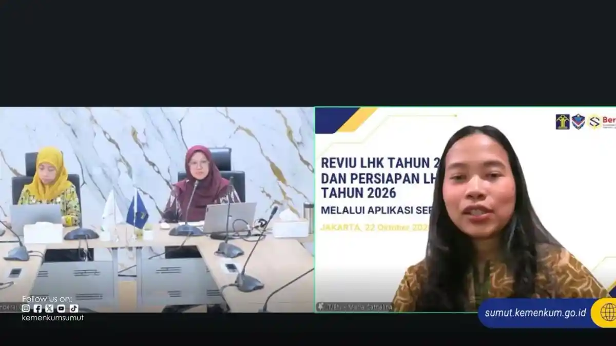 Kanwil Kemenkum Sumut Siap Laporkan LHK Lewat Aplikasi SERAYA