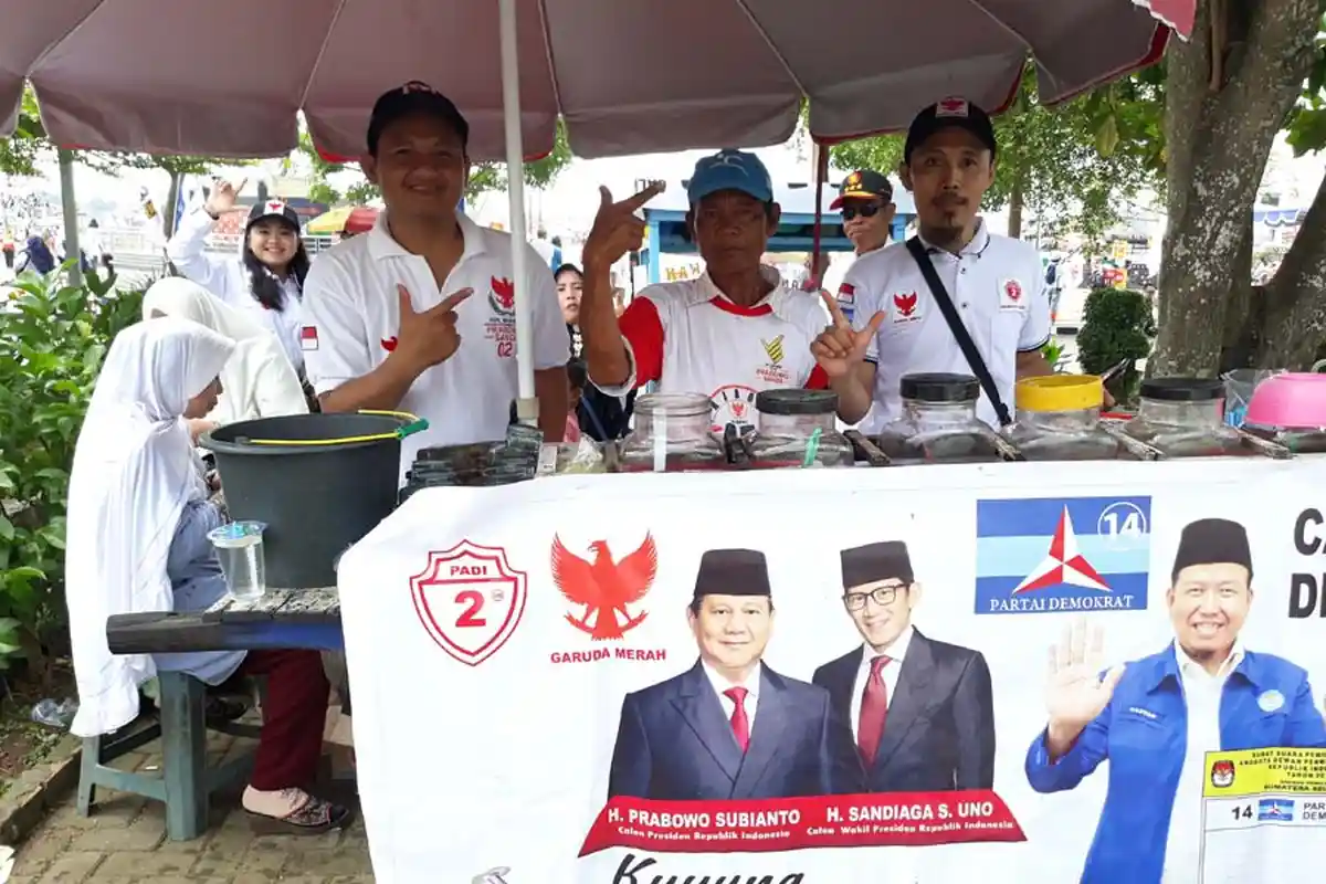 Udin Sumringah Cendolnya Diborong Kampanye Prabowo-Sandi di BKB, Bisa Bayar SPP Kuliah Anaknya