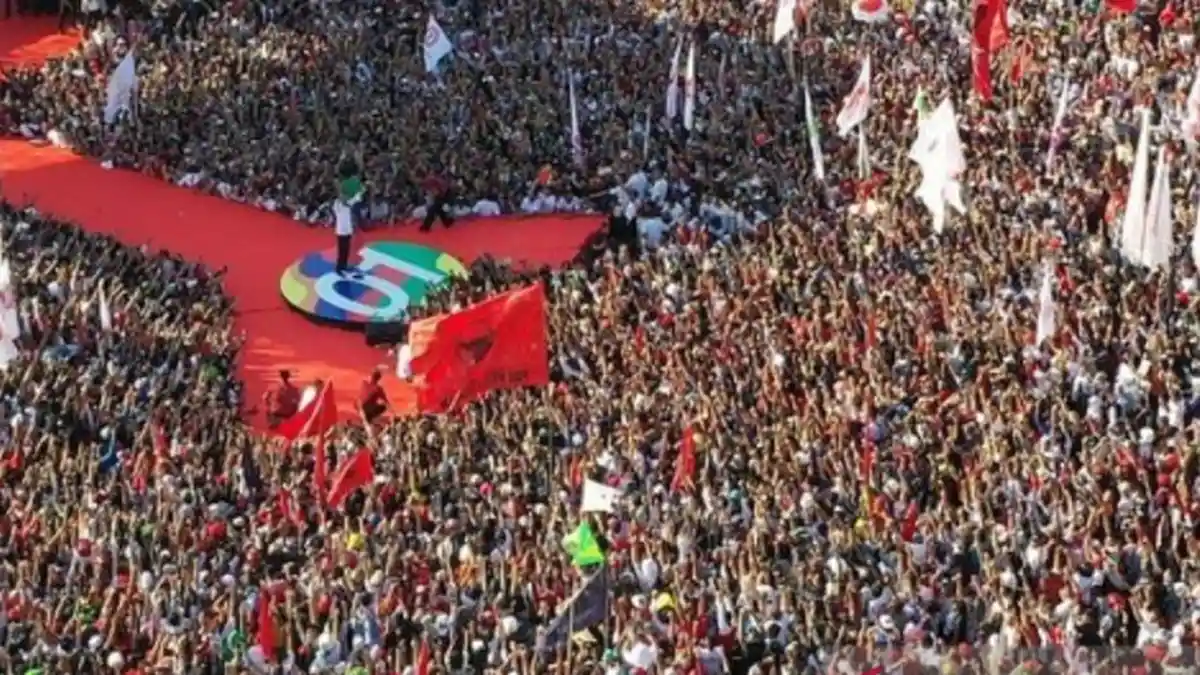 Live Streaming, Kampanye Akbar 'Putih Bersatu' Jokowi - Maruf di Stadion GBK