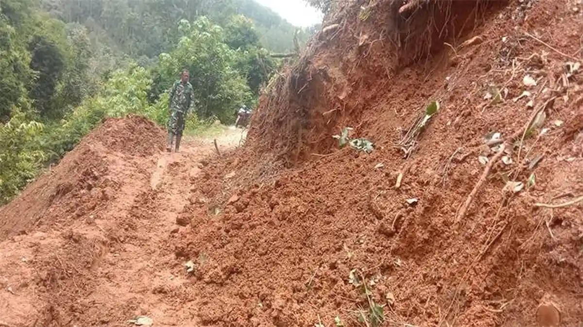 Tangis di Hari Kemenangan, Dua Kampung di Linge Aceh Tengah Terjebak Longsor