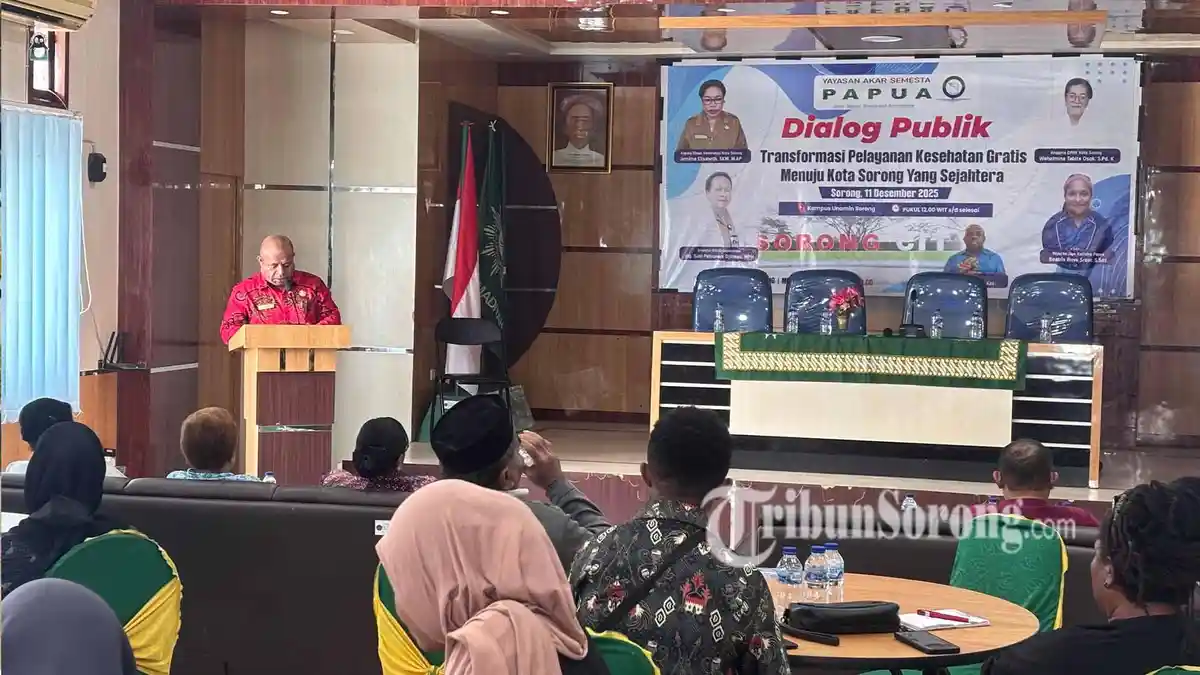 Dialog Publik di Kota Sorong Kumpulkan Gagasan untuk Sempurnakan Program Kesehatan Gratis