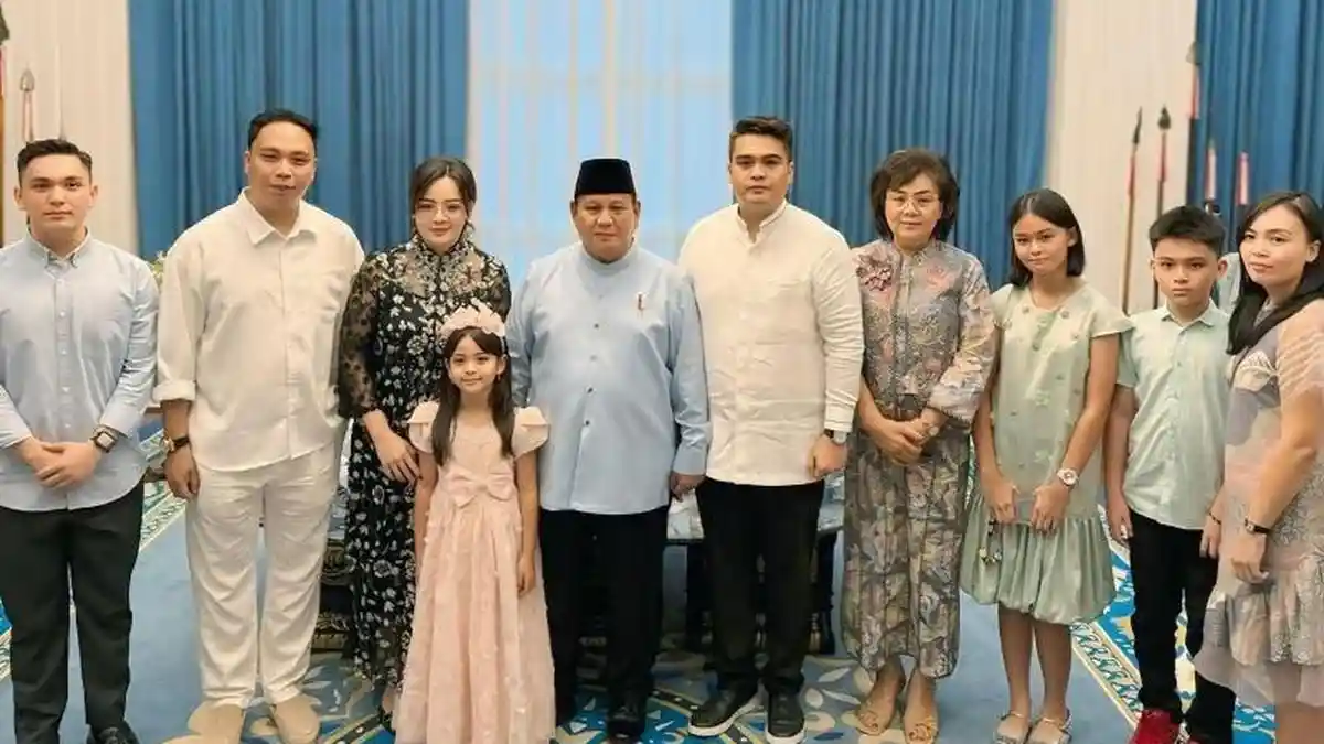 Wawali Tomohon Sendy Rumajar Hadiri Open House Lebaran Presiden Prabowo di Istana