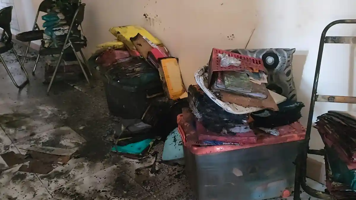 Ruang Bendahara BPBD Malteng Terbakar, Sejumlah Dokumen Ludes