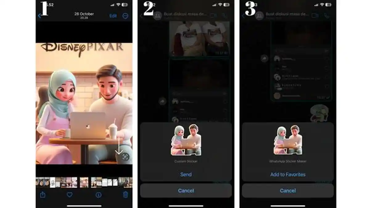 Cara Membuat Stiker WhatsApp di iPhone, Cuma Bisa Seri 12 ke Atas