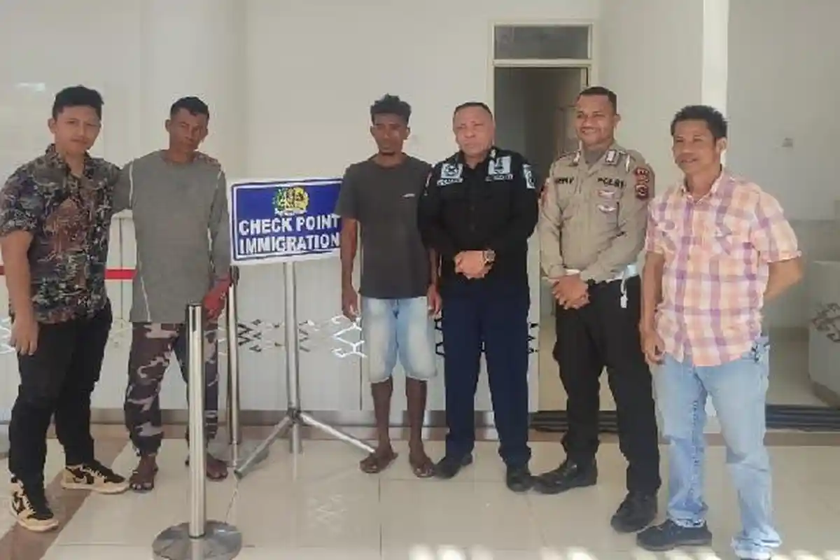 BREAKING NEWS: Dua Nelayan Timor Leste Terdampar di Tanjung Bastian Timor Tengah Utara