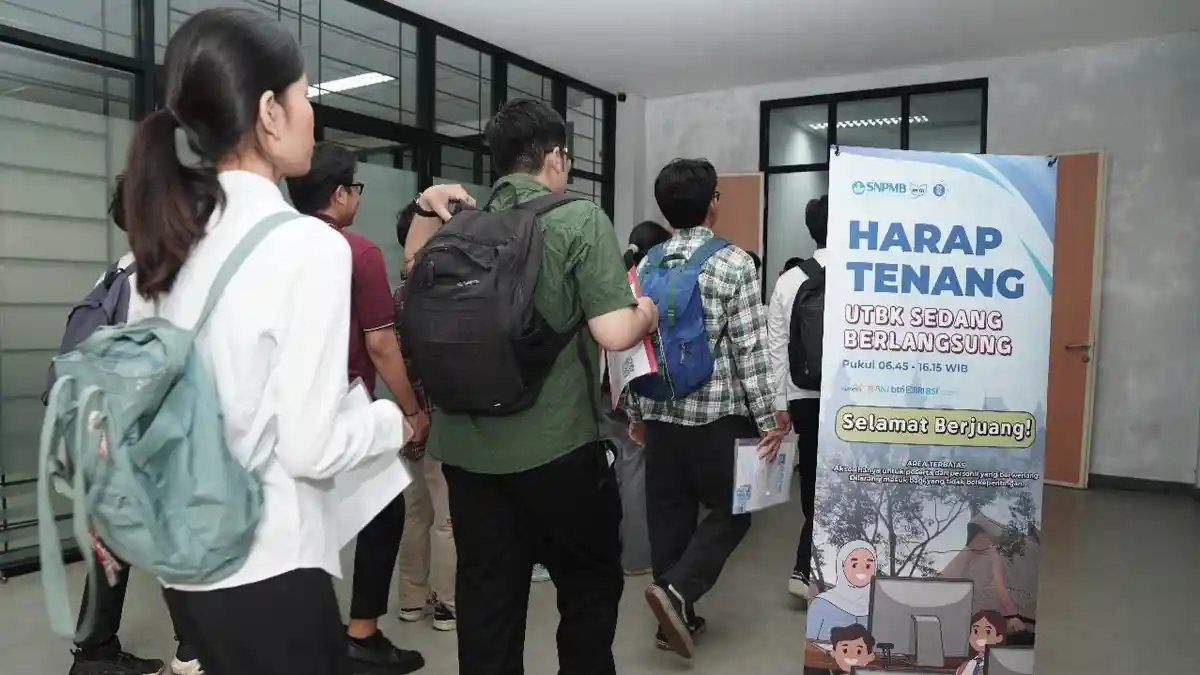 32 Peserta Tak Hadir di Hari Pertama UTBK di ITB, 1 Orang Gagal Gara-gara Terlambat