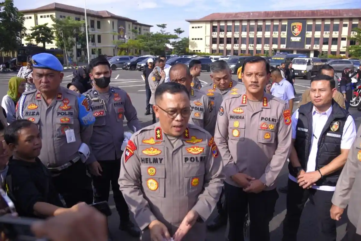 Polda Lampung Ungkap 307 Pelaku Kejahatan dalam Operasi Sikat Krakatau 2023