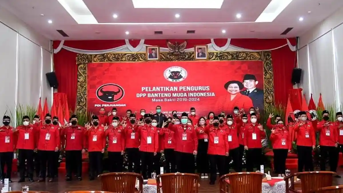 DPP PDIP Lantik Pengurus Lengkap Banteng Muda Indonesia, Berikut Nama-namanya